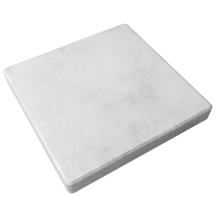 Квадратная тротуарная плитка 300х300х50 Белый